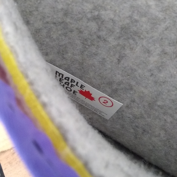 Maple Leaf Lunars Plus Vintage Pink & Purple Waterproof Canadian Boots NEW Sz 2 - Picture 8 of 16